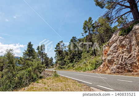 Mountain road to Sa Calobra - Mallorca Mountain road to Sa Calobra - Mallorca 140833521