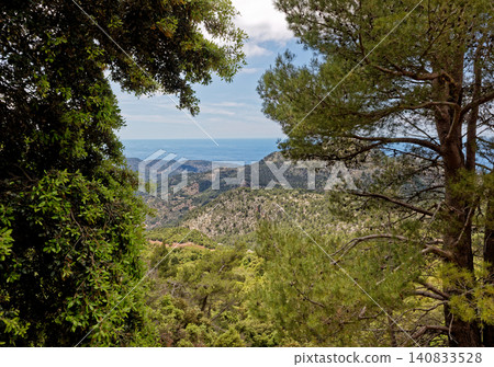 Mountain road to Sa Calobra - Mallorca Mountain road to Sa Calobra - Mallorca 140833528