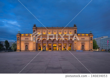 Building of Kunsthalle in Hamburg Building of Kunsthalle in Hamburg 140834053