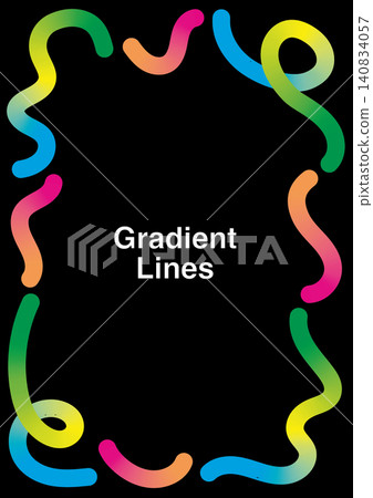 Line Gradient Frame 7 Line Gradient Frame 7 140834057