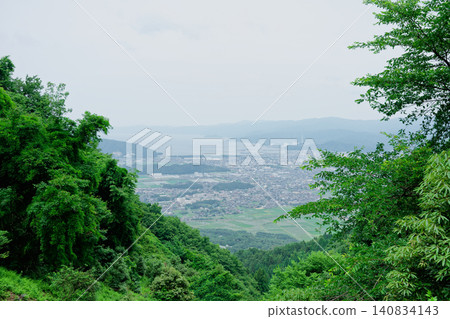 Views from the hiking trail on Mt. Nosaka Views from the hiking trail on Mt. Nosaka 140834143