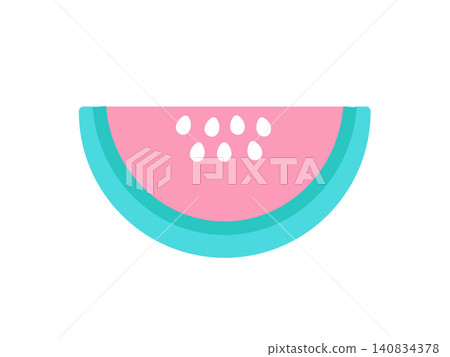 Illustration of a cut watermelon Illustration of a cut watermelon 140834378