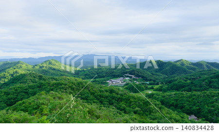 The lush green landscapes of Japan The lush green landscapes of Japan 140834428