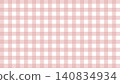 粉紅色格子圖案背景材料 140834934