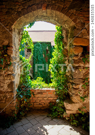 Beautiful old Rosa coeli monastery - Dolni Kounice - Czech Republic. The Baroque residence is a protected cultural monument. Beautiful old Rosa coeli monastery - Dolni Kounice - Czech Republic. The Baroque residence is a protected cultural monument. 140835585