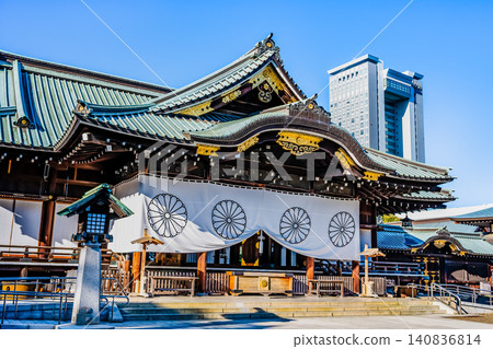 東京靖國神社正殿 東京靖國神社正殿 140836814