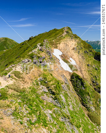 谷川岳夏日美景:從東馬之耳眺望衝之耳 | 日本百岳之一 谷川岳夏日美景:從東馬之耳眺望衝之耳 | 日本百岳之一 140837671