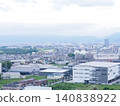 View from an observation deck overlooking Kyoto city 140838922