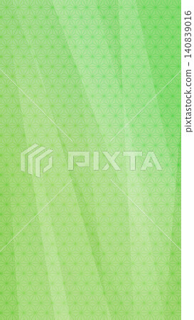 Green Japanese pattern background material featuring sunlight filtering through fresh green leaves. Green Japanese pattern background material featuring sunlight filtering through fresh green leaves. 140839016