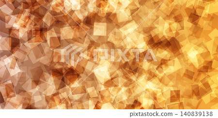 Abstract golden square geometric background Abstract golden square geometric background 140839138