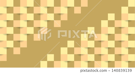 A geometric pattern characterized by floating squares and subtle shadows. A geometric pattern characterized by floating squares and subtle shadows. 140839139