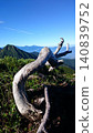 夏季，從長野縣南部第二條登山道上看到的天狗山。 140839752