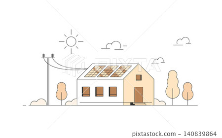 Green Energy concept,Energy Effective House Green Energy concept,Energy Effective House 140839864