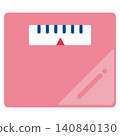 A simple and cute weighing scale icon (flat design) A simple and cute weighing scale icon (flat design) 140840130