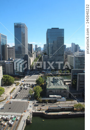 從淀屋橋向本町心齋橋方向眺望禦堂筋 從淀屋橋向本町心齋橋方向眺望禦堂筋 140840232