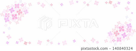 粉紅色繡球花 X(推特)橫幅 粉紅色繡球花 X(推特)橫幅 140840324