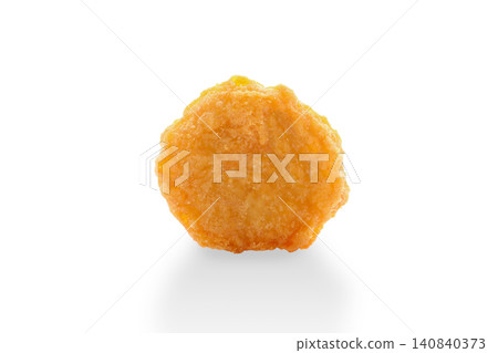 Crispy fried nugget displayed prominently to highlight its texture, PNG Crispy fried nugget displayed prominently to highlight its texture, PNG 140840373