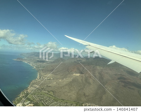 從飛機上看到的景色 從飛機上看到的景色 140841407