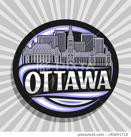 Vector logo for Ottawa Vector logo for Ottawa 140841718