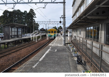 富山峰鐵道本線越中船橋站 富山峰鐵道本線越中船橋站 140842051