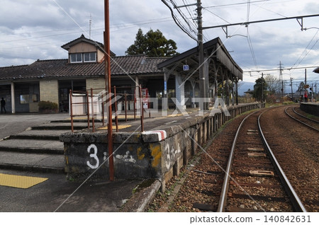 富山地峰鐵道本線、立山線、寺田站 富山地峰鐵道本線、立山線、寺田站 140842631