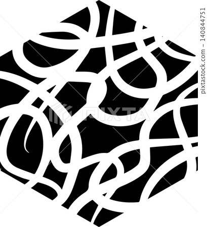 Hand drawn geometric texture 140844751