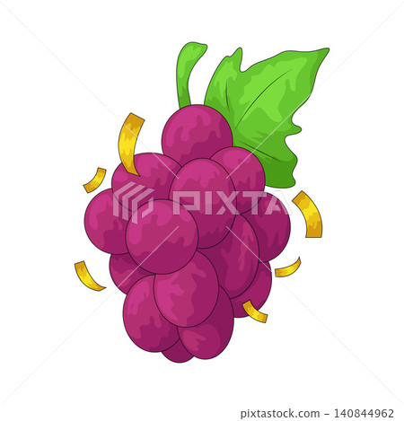 Illustration of Grapes Illustration of Grapes 140844962