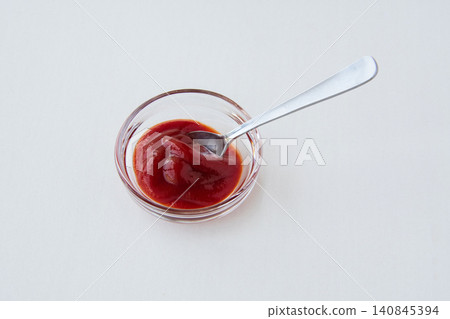 Close-up of tomato ketchup Close-up of tomato ketchup 140845394