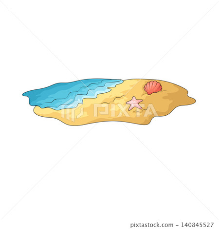 Illustration of Beach 140845527