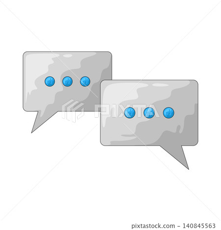 Illustration of Chat Bubble Illustration of Chat Bubble 140845563