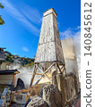A hot spring vent in Atagawa, Shizuoka Prefecture, Japan 140845612
