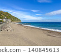 A beach scene in Atagawa, Shizuoka, Japan 140845613