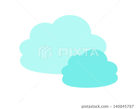 Light blue clouds (illustration) Light blue clouds (illustration) 140845787