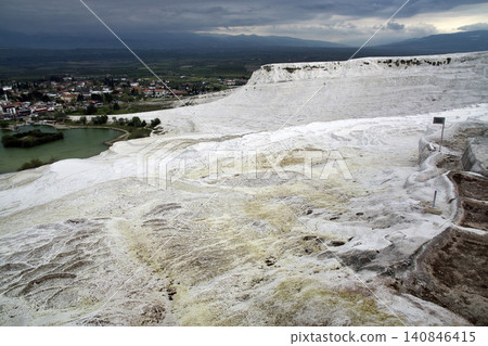 96334 Pamukkale's travertine terraces 96334 Pamukkale's travertine terraces 140846415