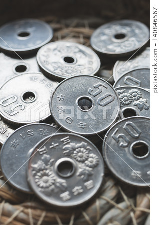 50 yen coin 50 yen coin 140846567