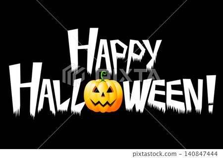 Halloween card - Happy Halloween! Halloween card - Happy Halloween! 140847444