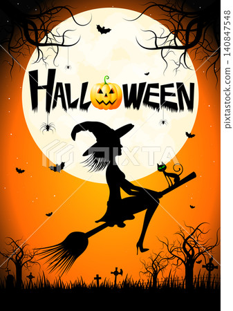 Halloween card Halloween card 140847548