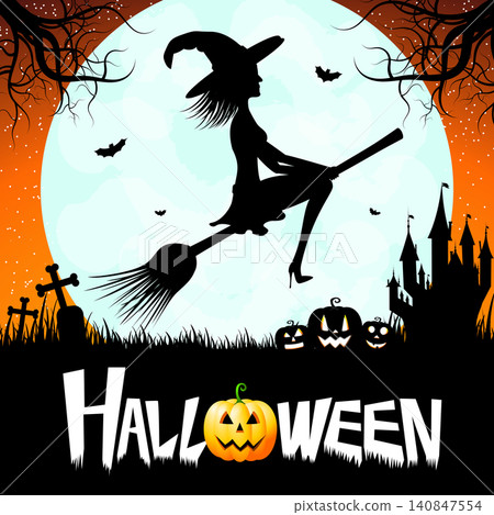 Halloween card Halloween card 140847554