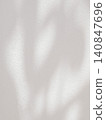 Leaf shadow and light on white concrete wall background 140847696