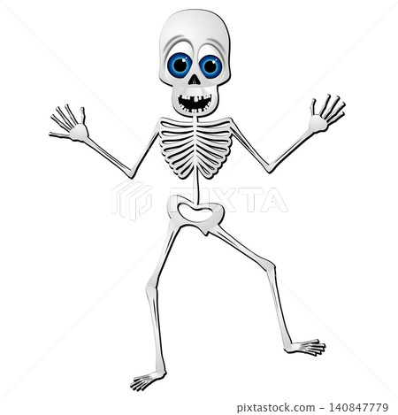Skeleton - Halloween cartoon character 140847779