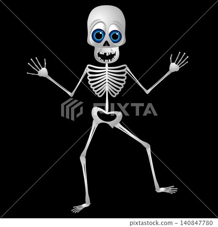 Skeleton - Halloween cartoon character Skeleton - Halloween cartoon character 140847780