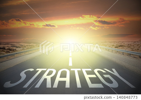 Road concept - strategy Road concept - strategy 140848773