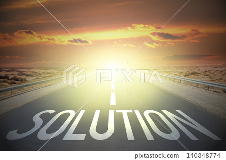 Road concept - solution Road concept - solution 140848774
