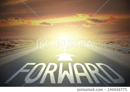 Road concept - forward Road concept - forward 140848775