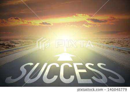 Road concept - success Road concept - success 140848779