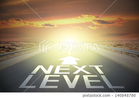 Road concept - next level Road concept - next level 140848780