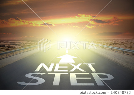 Road concept - next step Road concept - next step 140848783