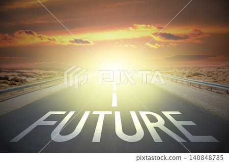 Road concept - future Road concept - future 140848785
