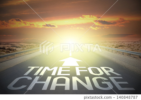 Road concept - time for change Road concept - time for change 140848787