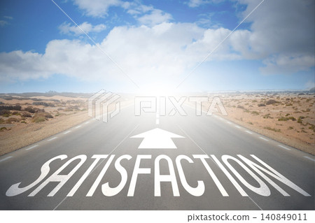 Road concept - satisfaction 140849011